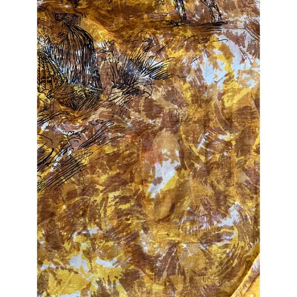 Vintage Silk Scarf to Commemorate the French Revolution - Picture 5 of 6